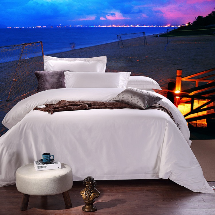 床单/60支全棉漂白喷气贡缎床单/宾馆酒店床单/宾馆酒店床上用品