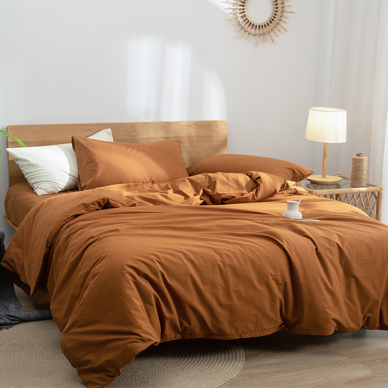 日式全棉40支水洗面料四件套/家用/宾馆/民宿